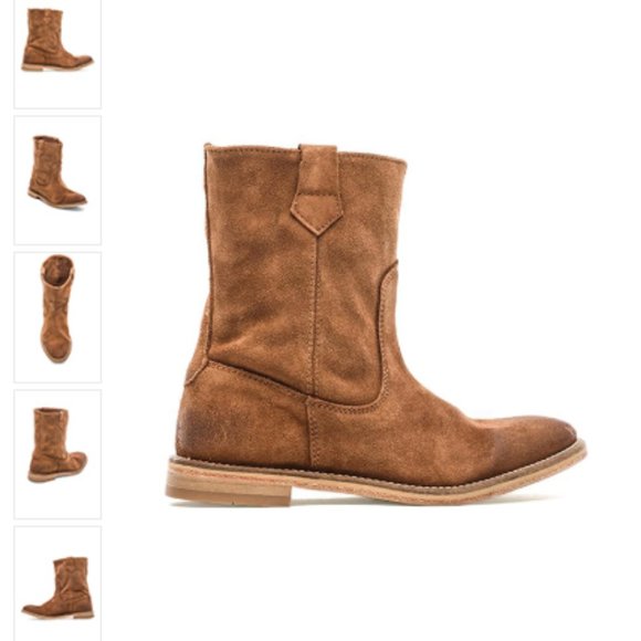 H by Hudson Hanwell Boots - Tan Leather - Picture 1 of 7